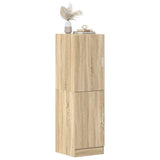 vidaXL Keukenkast 38x41,5x131,5 cm bewerkt hout wit