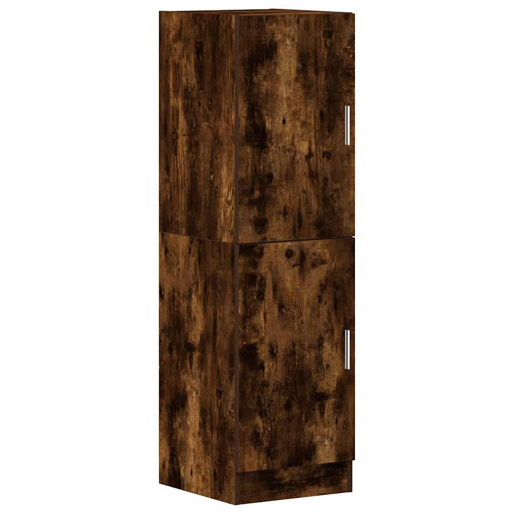 vidaXL Keukenkast 38x41,5x131,5 cm bewerkt hout wit