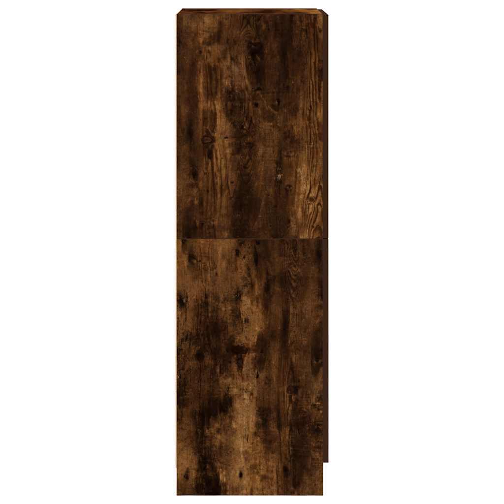 vidaXL Keukenkast 38x41,5x131,5 cm bewerkt hout wit
