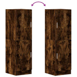 vidaXL Keukenkast 38x41,5x131,5 cm bewerkt hout wit