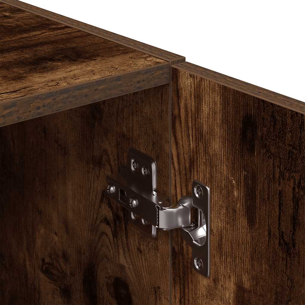 vidaXL Keukenkast 38x41,5x131,5 cm bewerkt hout wit
