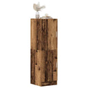 vidaXL Keukenkast 38x41,5x131,5 cm bewerkt hout wit