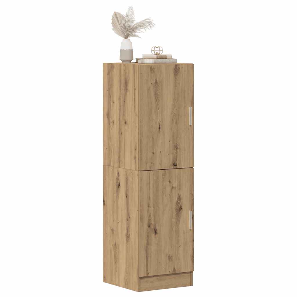 vidaXL Keukenkast 38x41,5x131,5 cm bewerkt hout wit