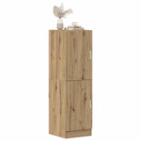 vidaXL Keukenkast 38x41,5x131,5 cm bewerkt hout wit