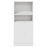 vidaXL Keukenkast 57x41,5x131,5 cm bewerkt hout wit