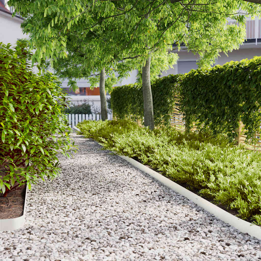 vidaXL Gazonranden 10 stuks 10x103 cm flexibel cortenstaal