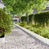 vidaXL Gazonranden 10 stuks 10x103 cm flexibel cortenstaal