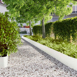 vidaXL Gazonranden 10 stuks 10x103 cm flexibel cortenstaal