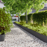 vidaXL Gazonranden 10 stuks 10x103 cm flexibel cortenstaal