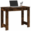 vidaXL Bureau 100x45x75 cm bewerkt hout wit