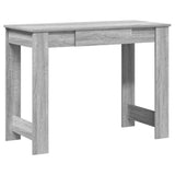 vidaXL Bureau 100x45x75 cm bewerkt hout wit