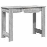 vidaXL Bureau 100x45x75 cm bewerkt hout wit