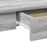 vidaXL Bureau 100x45x75 cm bewerkt hout wit