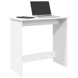 vidaXL Desk 80x40x75 cm engineered wood white