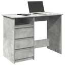 vidaXL Bureau 102x50x75 cm bewerkt hout wit