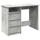 vidaXL Bureau 102x50x75 cm bewerkt hout wit