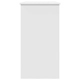 vidaXL Bureau 80x40x75 cm bewerkt hout wit