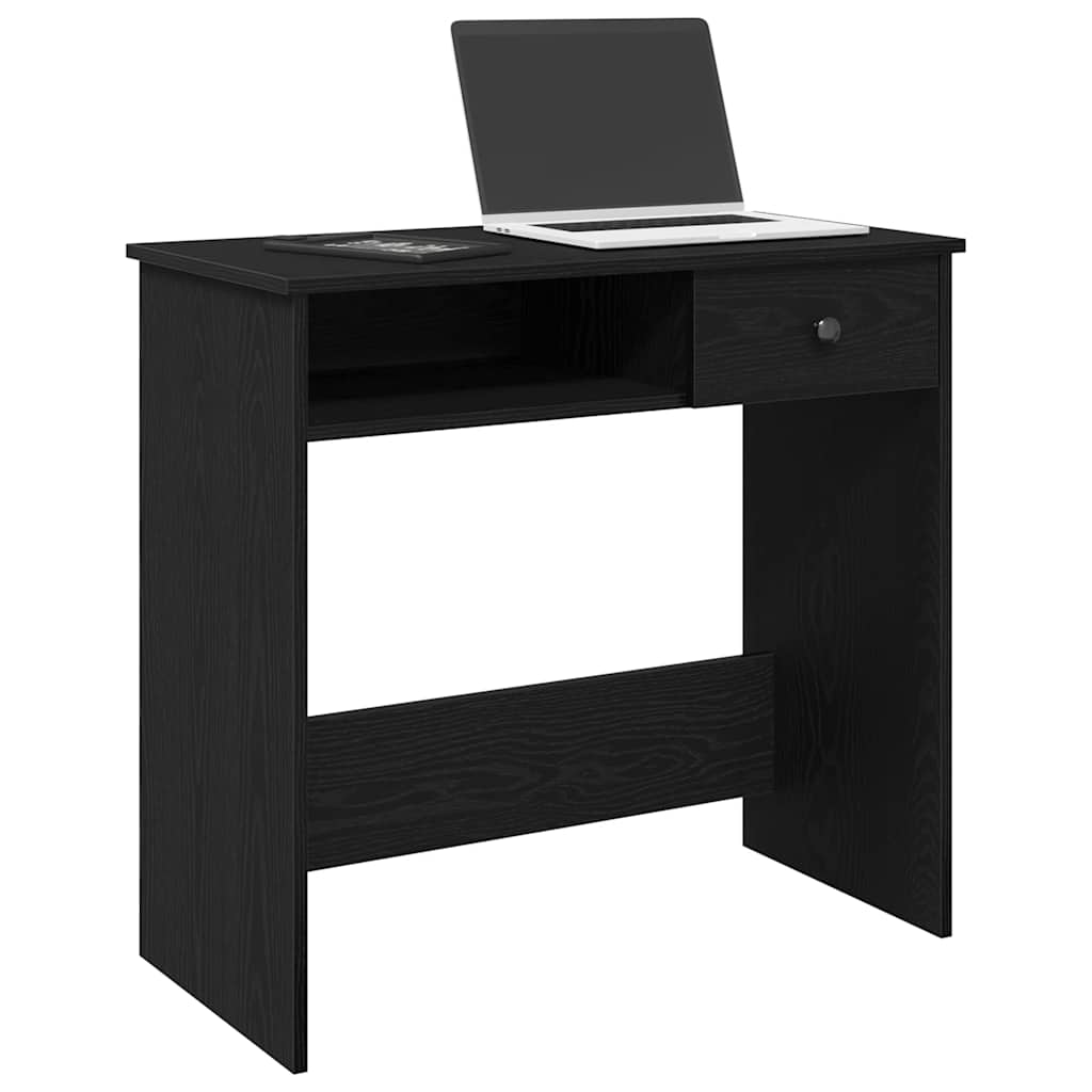vidaXL Bureau 80x40x75 cm bewerkt hout wit