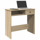 vidaXL Bureau 80x40x75 cm bewerkt hout wit