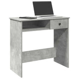 vidaXL Bureau 80x40x75 cm bewerkt hout wit