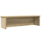 vidaXL Keukenrek stapelbaar 50x15x16 cm bewerkt hout wit