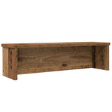 vidaXL Keukenrek stapelbaar 50x15x16 cm bewerkt hout wit