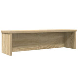 vidaXL Keukenrek stapelbaar 50x15x16 cm bewerkt hout wit