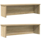 vidaXL Keukenrek stapelbaar 50x15x16 cm bewerkt hout wit