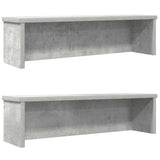 vidaXL Keukenrek stapelbaar 50x15x16 cm bewerkt hout wit