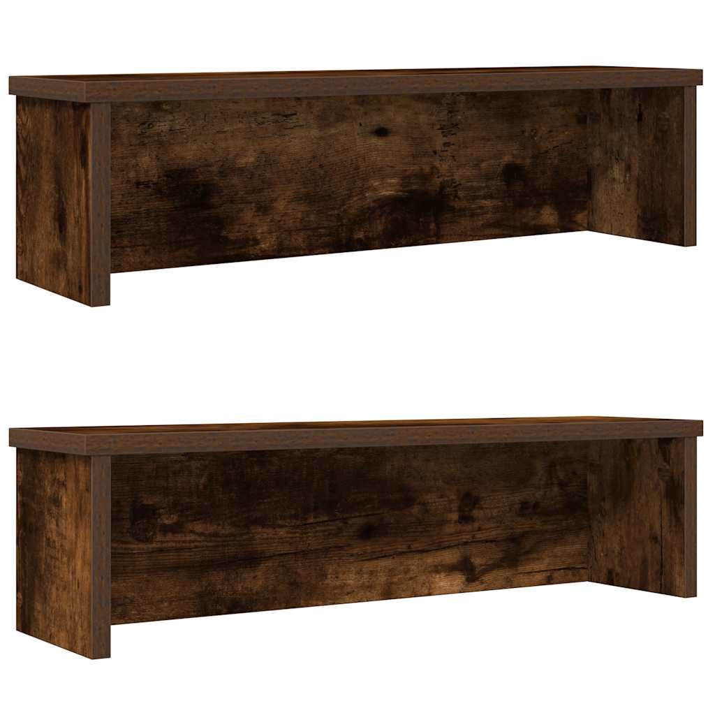 vidaXL Keukenrek stapelbaar 50x15x16 cm bewerkt hout wit