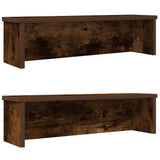 vidaXL Keukenrek stapelbaar 50x15x16 cm bewerkt hout wit