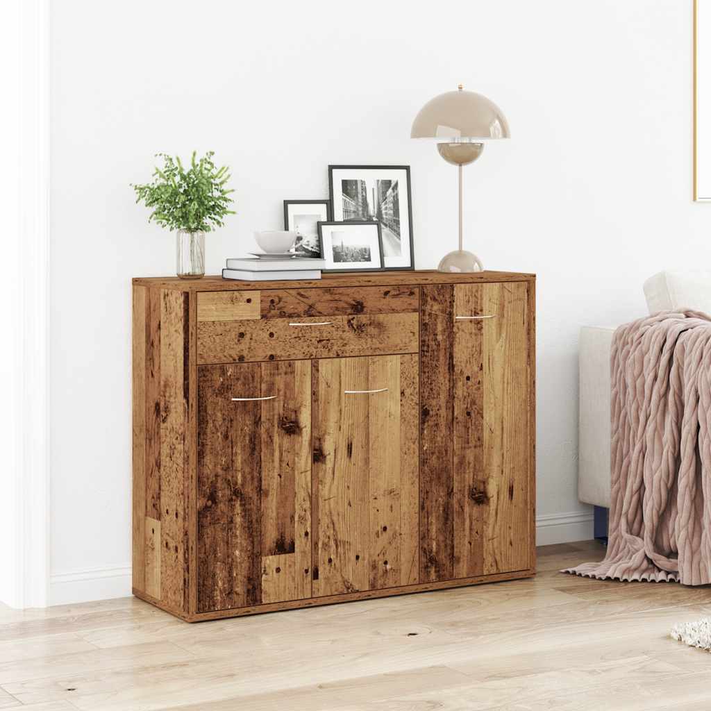 vidaXL Dressoir 88x30x70 cm bewerkt hout wit