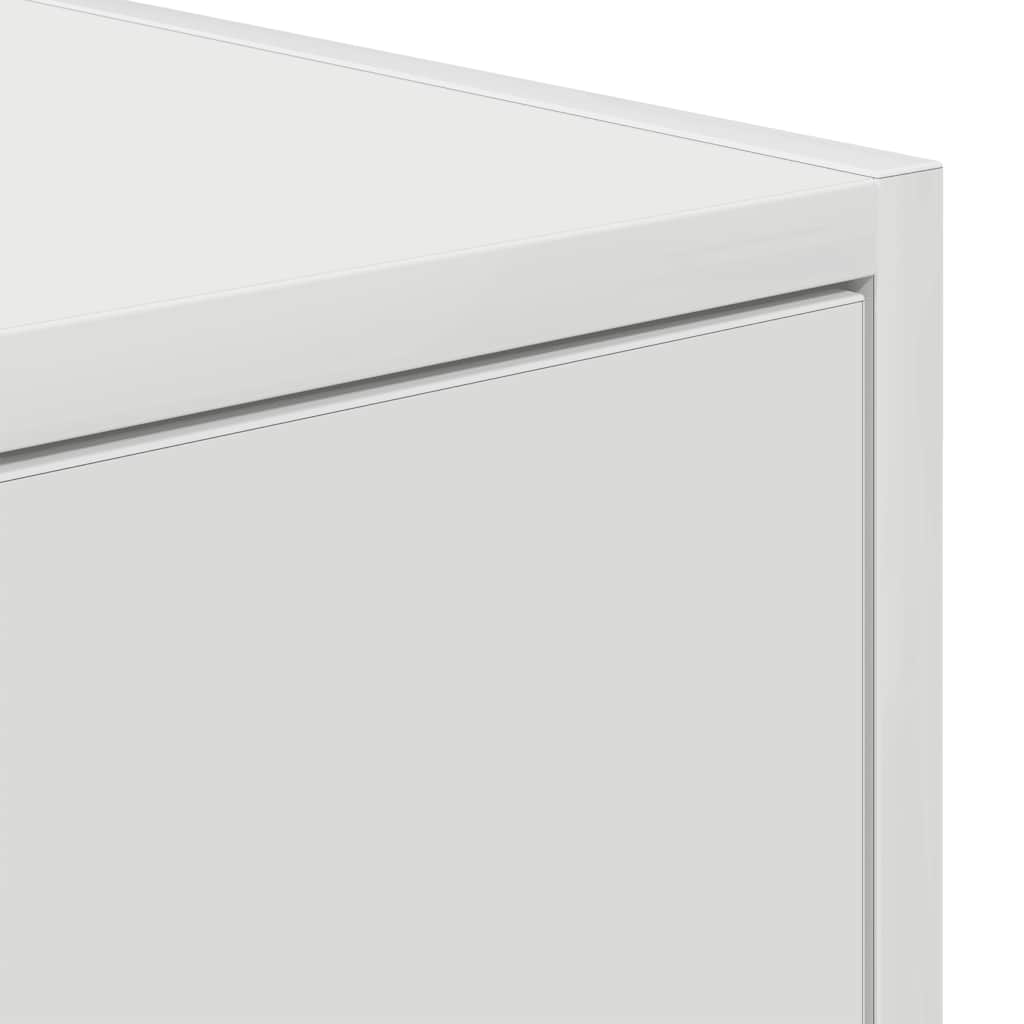 vidaXL Tv-meubel 60x31x25,5 cm bewerkt hout wit