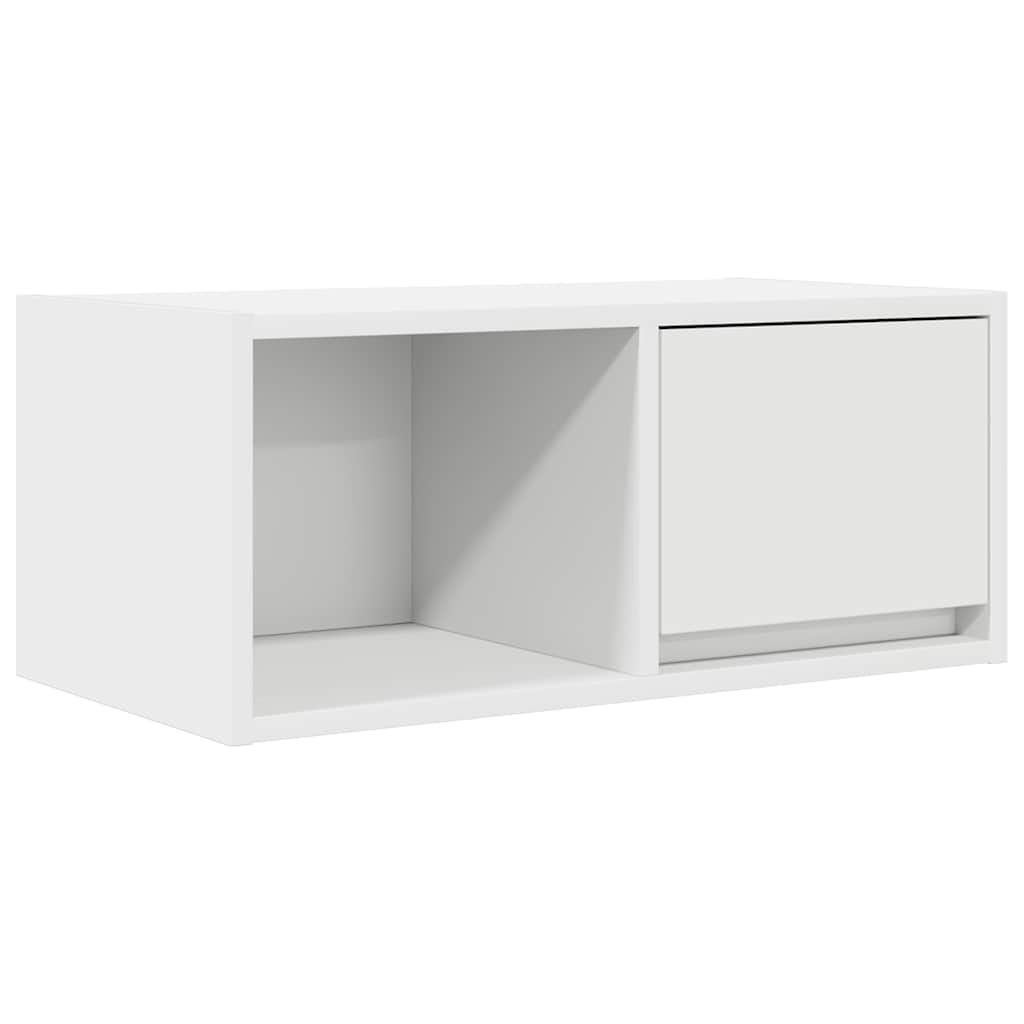 vidaXL Tv-meubel 60x31x25,5 cm bewerkt hout wit