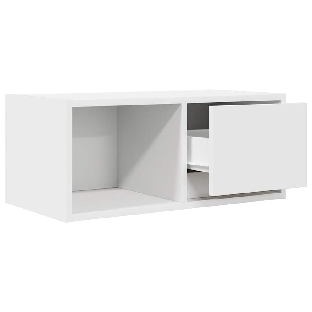 vidaXL Tv-meubel 60x31x25,5 cm bewerkt hout wit