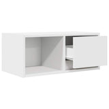 vidaXL Tv-meubel 60x31x25,5 cm bewerkt hout wit