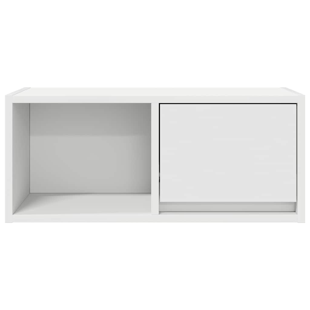 vidaXL Tv-meubel 60x31x25,5 cm bewerkt hout wit