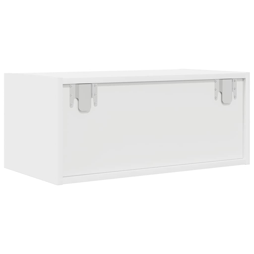 vidaXL Tv-meubel 60x31x25,5 cm bewerkt hout wit