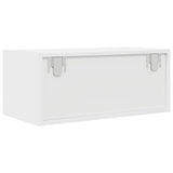 vidaXL Tv-meubel 60x31x25,5 cm bewerkt hout wit