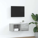 vidaXL Tv-meubel 60x31x25,5 cm bewerkt hout wit