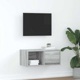 vidaXL Tv-meubel 60x31x25,5 cm bewerkt hout wit