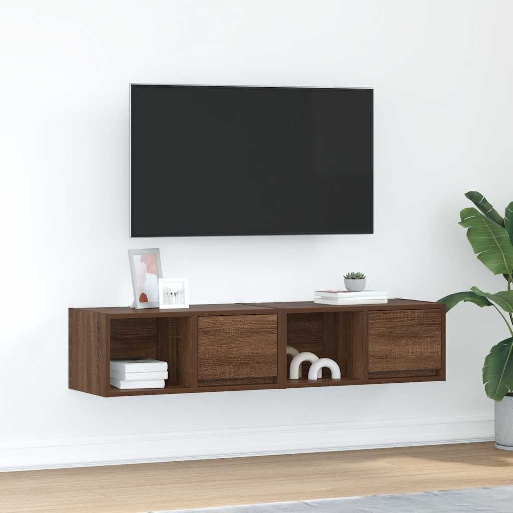 vidaXL Tv-meubel 60x31x25,5 cm bewerkt hout wit