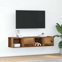 vidaXL Tv-meubel 60x31x25,5 cm bewerkt hout wit