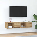 vidaXL Tv-meubel 60x31x25,5 cm bewerkt hout wit
