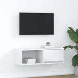 vidaXL Tv-meubel 60x31x25,5 cm bewerkt hout wit