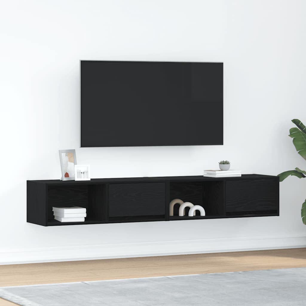 vidaXL Tv-meubel 60x31x25,5 cm bewerkt hout wit