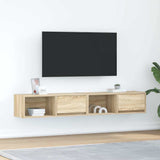vidaXL Tv-meubel 60x31x25,5 cm bewerkt hout wit