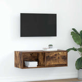 vidaXL Tv-meubel 60x31x25,5 cm bewerkt hout wit
