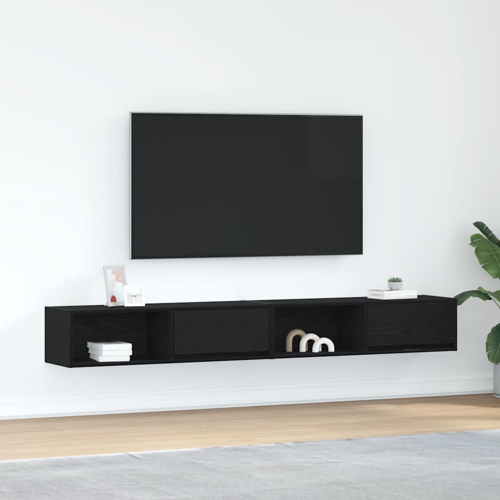 vidaXL Tv-meubel 60x31x25,5 cm bewerkt hout wit