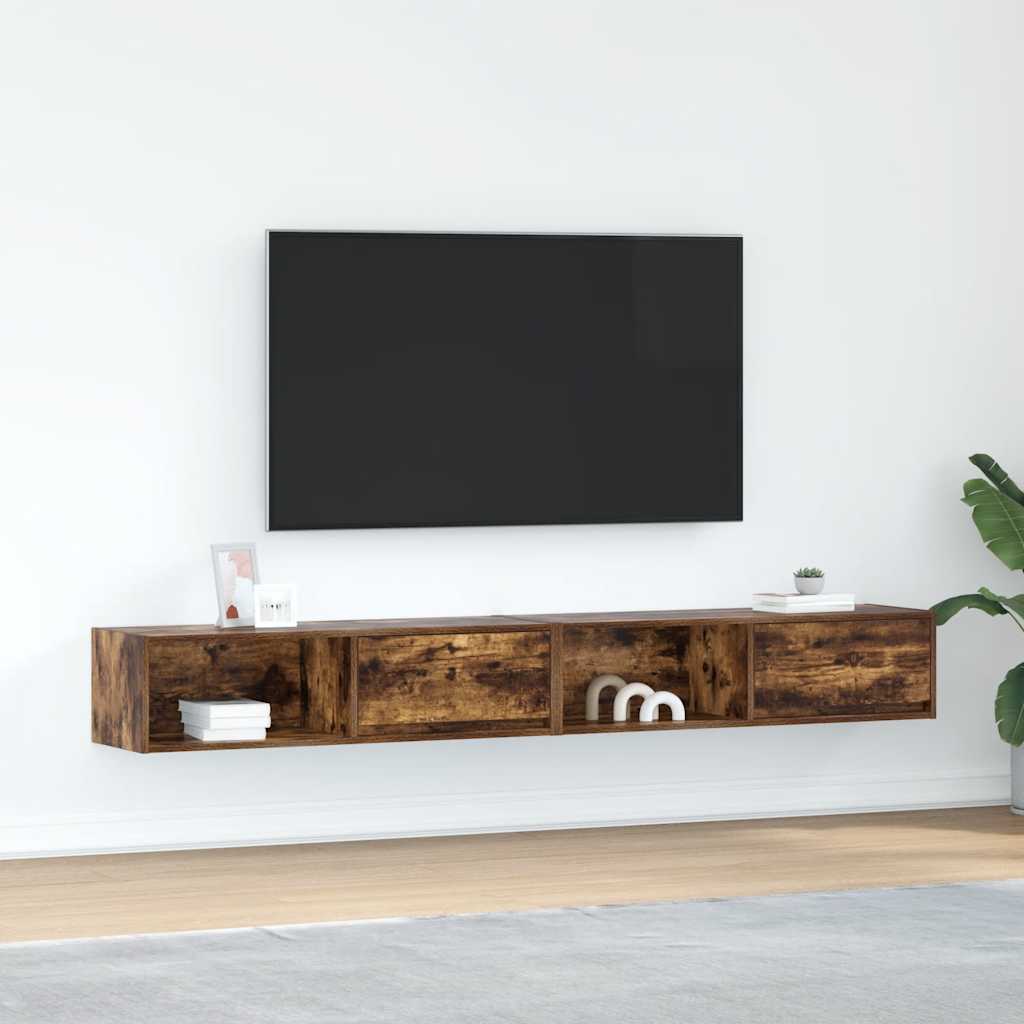 vidaXL Tv-meubel 60x31x25,5 cm bewerkt hout wit